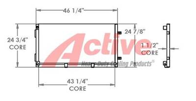 Caterpillar 836G Engine Oil Cooler