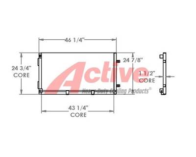 Caterpillar 836G Engine Oil Cooler