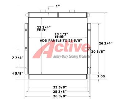Caterpillar 914G Engine Oil Cooler