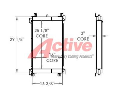 Caterpillar 928H Engine Oil Cooler
