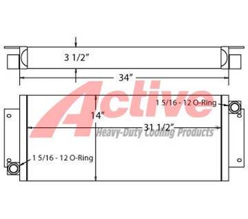 Caterpillar 950E Engine Oil Cooler
