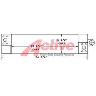 Caterpillar 951C Engine Oil Cooler