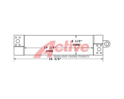 Caterpillar 951C Engine Oil Cooler
