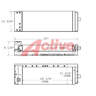 Caterpillar 953C Engine Oil Cooler
