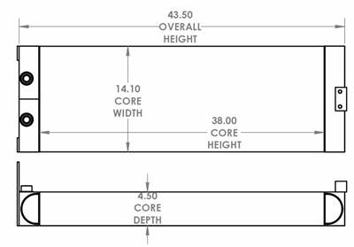 Caterpillar 966F Engine Oil Cooler