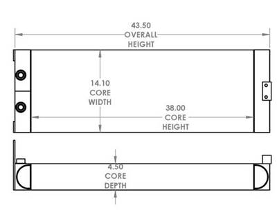 Caterpillar 966F Engine Oil Cooler