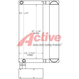 Caterpillar 973D Engine Oil Cooler
