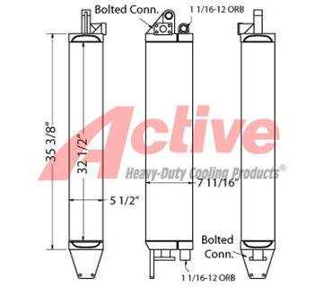 Caterpillar 977 Engine Oil Cooler