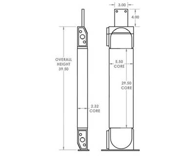 Caterpillar 977 Engine Oil Cooler