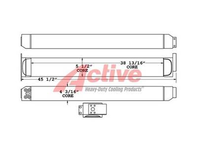 Caterpillar 988 Engine Oil Cooler for a Caterpillar 988 Loader