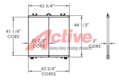 Caterpillar 988B Engine Oil Cooler