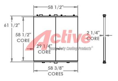Caterpillar 992C Engine Oil Cooler
