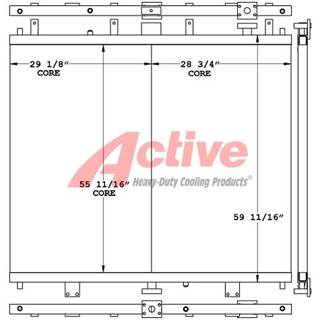 Caterpillar 994 Engine Oil Cooler for a Caterpillar 994 Wheel Loader