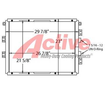 Caterpillar D3C Engine Oil Cooler