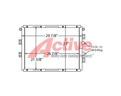 Caterpillar D3C Engine Oil Cooler
