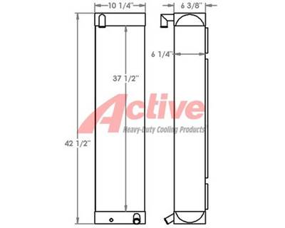 Caterpillar D6K Engine Oil Cooler