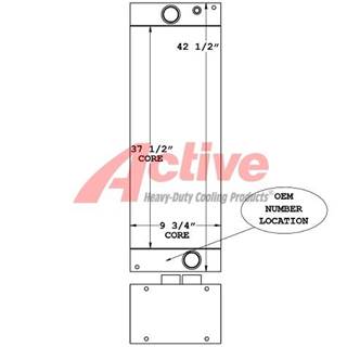 Caterpillar D6K2 Engine Oil Cooler