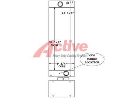 Caterpillar D6K2 Engine Oil Cooler
