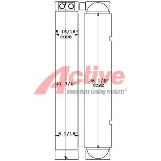 Caterpillar D6N Engine Oil Cooler