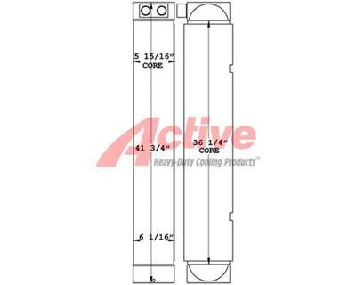 Caterpillar D6N Engine Oil Cooler