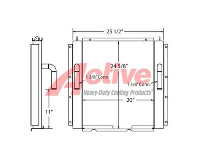 Caterpillar E120B Engine Oil Cooler