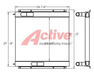Caterpillar EL180 Engine Oil Cooler