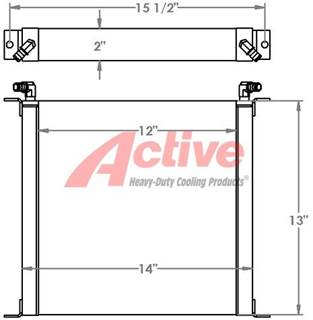 Caterpillar GC40K Engine Oil Cooler