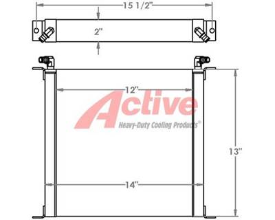 Caterpillar GC40K Engine Oil Cooler