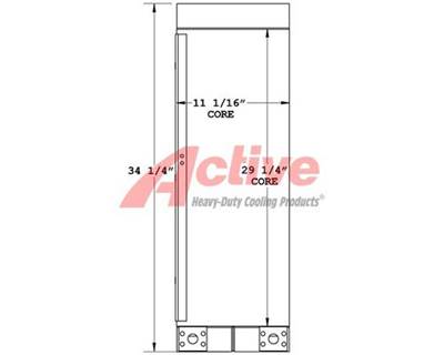 Caterpillar M320 Engine Oil Cooler