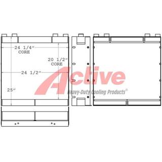 Caterpillar PF290B Engine Oil Cooler