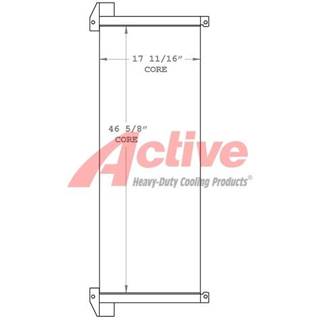 Caterpillar R2900G Engine Oil Cooler for a Caterpillar R2900G Underground Scoop
