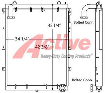 Daewoo 300LC-V Engine Oil Cooler