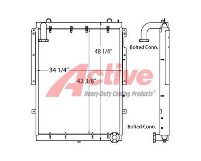 Daewoo 300LC-V Engine Oil Cooler