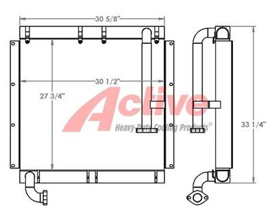 Daewoo Engine Oil Cooler