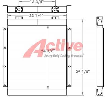 Daewoo DD80L Engine Oil Cooler