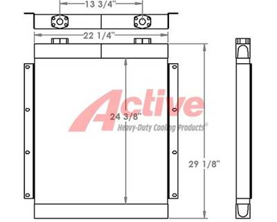Daewoo DD80L Engine Oil Cooler