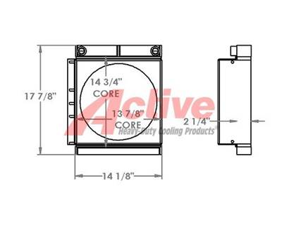 Deutz Engine Oil Cooler for a Deutz M1A