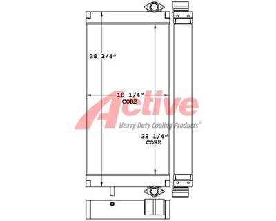 Doosan 225 Engine Oil Cooler for a Doosan 225 Excavator