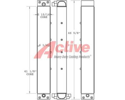 Doosan Engine Oil Cooler for a Doosan MEGA 250-V Excvator