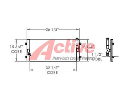 Doosan Engine Oil Cooler for a Doosan Mega 300