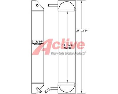 Doosan D33S-5 Engine Oil Cooler