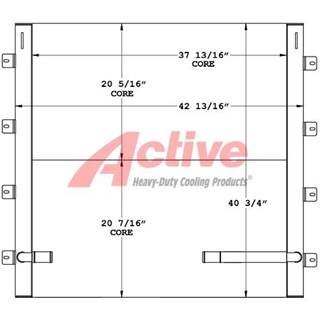 Doosan DL400 Engine Oil Cooler