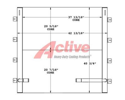 Doosan DL400 Engine Oil Cooler
