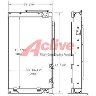 Doosan DX340LCA Engine Oil Cooler