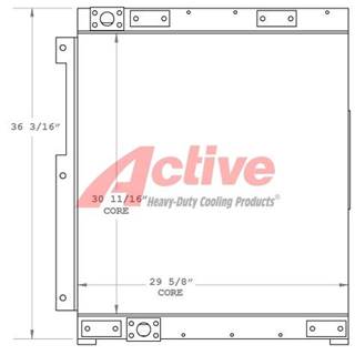 Doosan DX350LC-3 Engine Oil Cooler