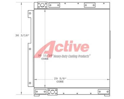 Doosan DX350LC-3 Engine Oil Cooler