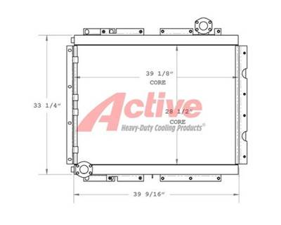 Doosan SOLAR225LC-V Engine Oil Cooler for a Doosan Solar 225LC-V
