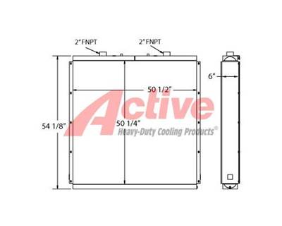 Dresser 1200 Engine Oil Cooler