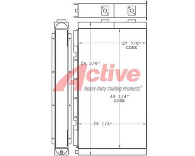 ELGI Engine Oil Cooler for a Elgi Compressor