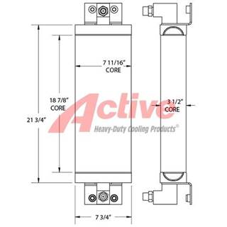 Elgin Engine Oil Cooler